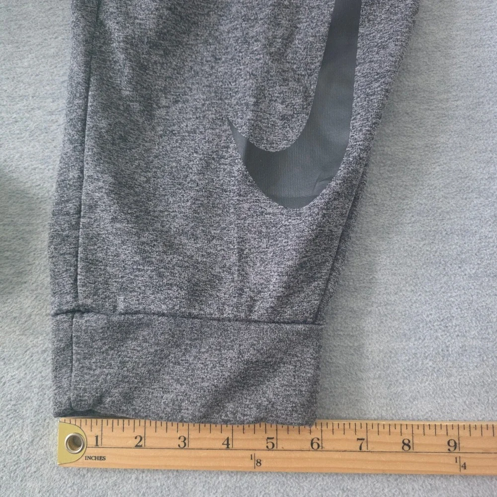 Nike Dri-FIT Mens Joggers XXL Tall Heathered Gray Fleece Tapered Sweatpants